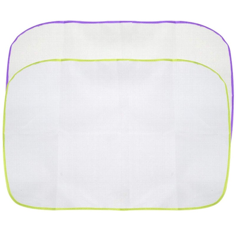 2 Pack High Temperature Resistance Protective Ironing Pressing PadProtective Scorch Saving Mesh Small 1968 x 1377