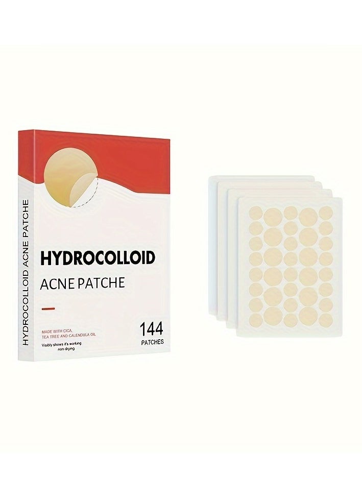 Acne patch - 144 Count Pimple Patch, Acne Covering Stickers For Face And Skin, For Men And Women Daily Skin Care - Image 1