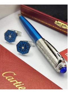 New Cartiax pen and cufflink, latest version, first class