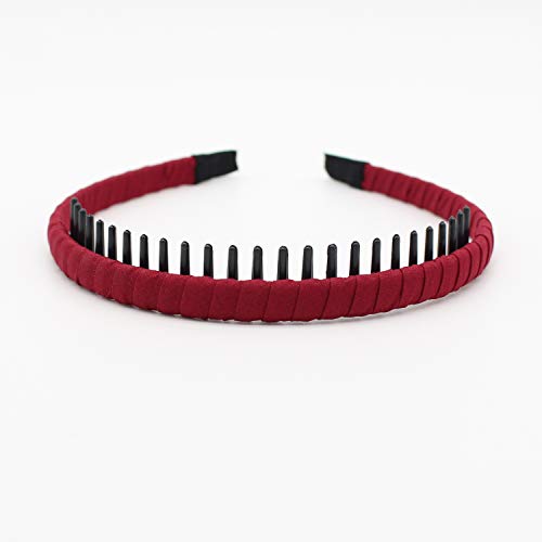 JOBAND Multicolor Stylish Teeth Comb Hair Hoop Hairband Headband Soft Comfy Non-slip Hair Accessories for Women/Girl(4 color) - Image 4