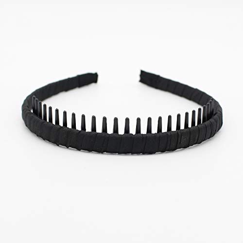 JOBAND Multicolor Stylish Teeth Comb Hair Hoop Hairband Headband Soft Comfy Non-slip Hair Accessories for Women/Girl(4 color) - Image 5