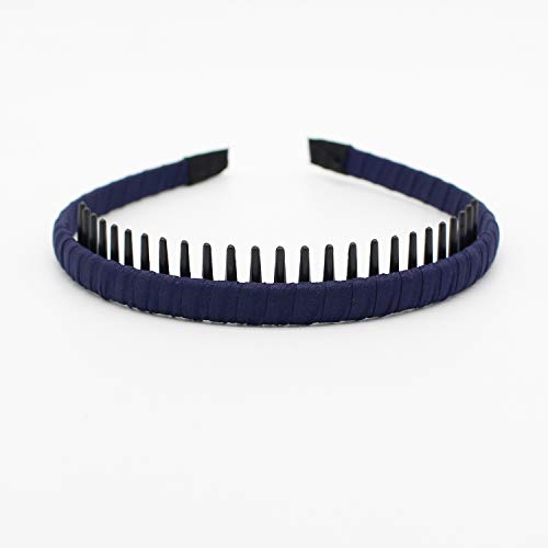 JOBAND Multicolor Stylish Teeth Comb Hair Hoop Hairband Headband Soft Comfy Non-slip Hair Accessories for Women/Girl(4 color) - Image 3