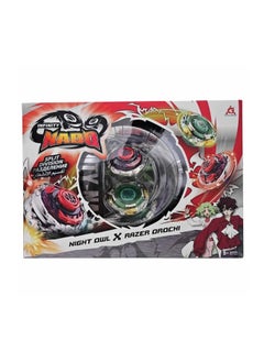 Infinity Nado Infinity Nado Split Series Night Owl & Razer Orochi Spinning Tops Set  - Image 1