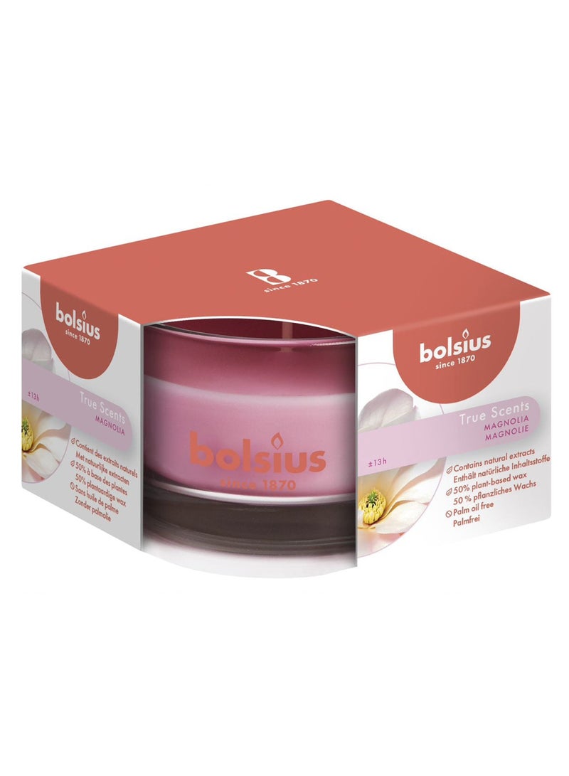 BOLSIUS True Scents Magnolia Candle In Glass - Image 3