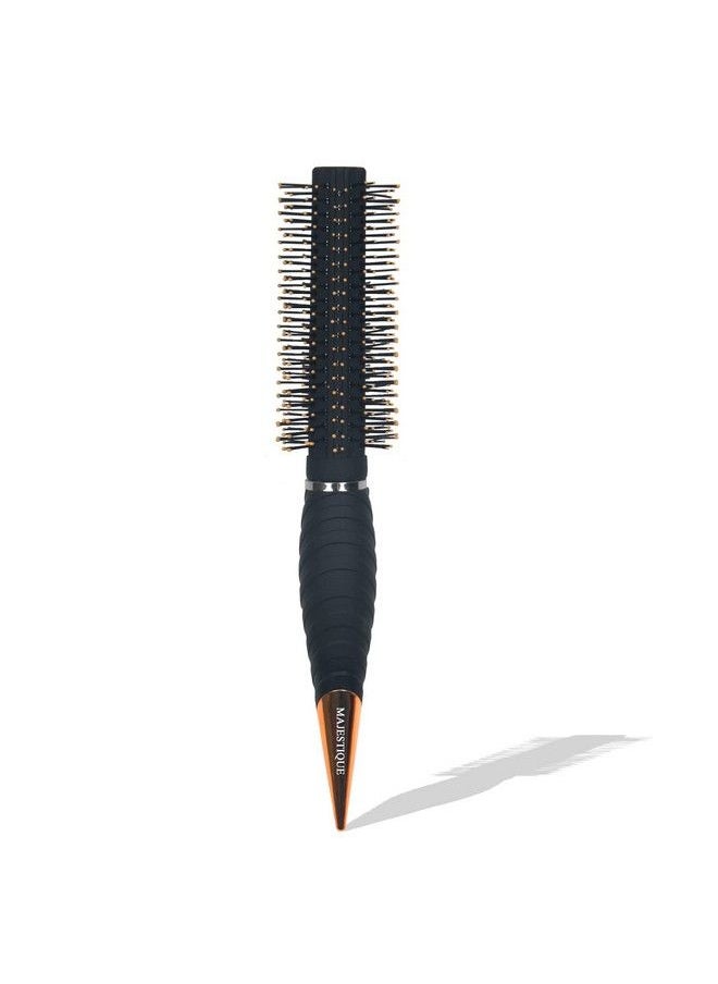 MAJESTIQUE - Roller Round Brush Hair Brush For Blow Drying Is Perfect To Style And Add Volume To Any Short Hair Style Roller Brush Works Great With Wax Clay Beard Balm Pomade - Image 1