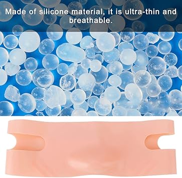 Sonew V Shaped Slimming Face Mask Silicone Double Chin Reducer Facial Slimming Lifting Strap Thin Face Bandages for Women - Image 4