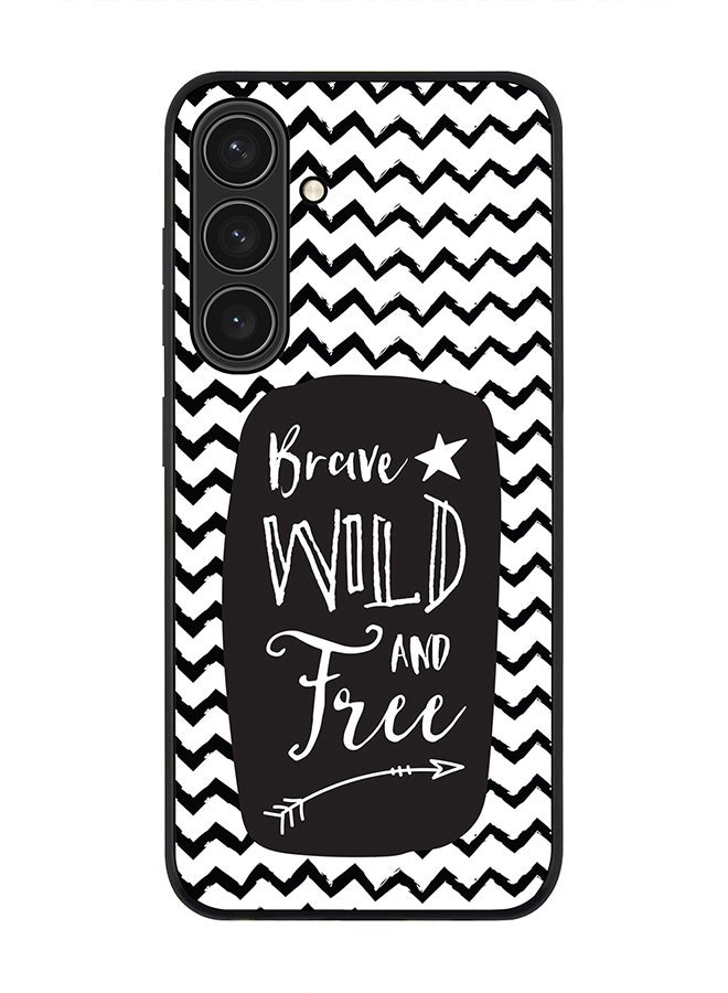 Stylizedd For Samsung Galaxy S25+ / S25 Plus 5G Case,Slim fit Camera Protection, Shockproof Thin Phone cover  - Brave, Wild And Free - Image 1