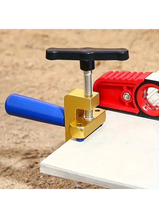 All In One Hand Grip Glass Tile Cutter Tile Opener Multi Purpose Ceramic Cutter Golden Metal Body K1057 - Image 3