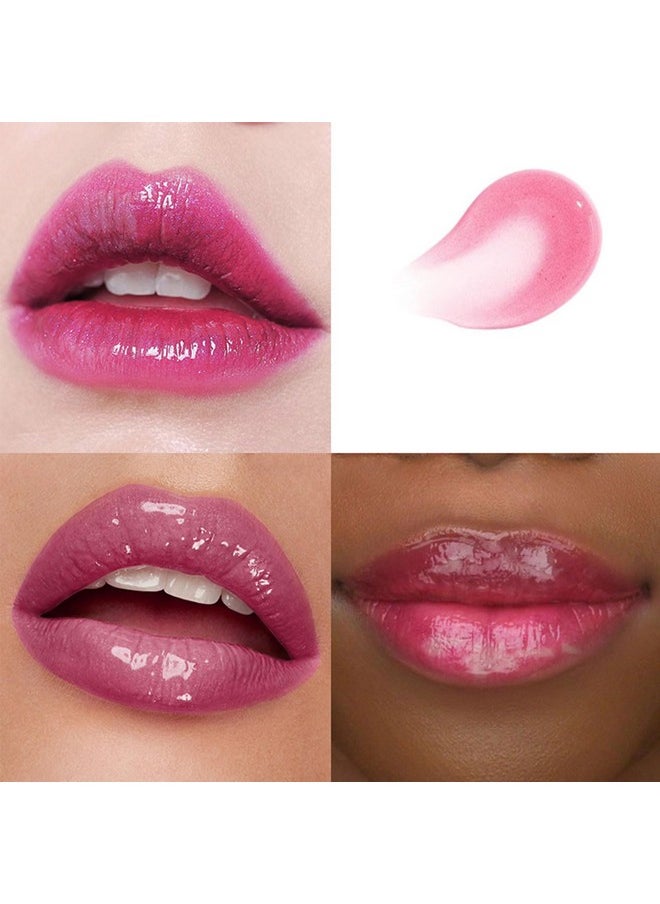 SWETIYOU SWETIYOU Color Changing Lip Gloss PH Tinted Lip Oil, Green to Pink, Color Change Effect, Shine Finish, Mood Lip Oil Gloss Balm, Long Lasting Moisturizing Lip Glow Oil for Dry Lips (01)  - Image 5