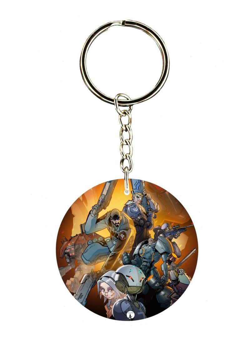 RKN Overwatch Double Side Printed Keychain