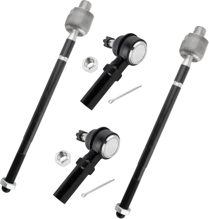 YMAUGP Inner and Outer Tie Rod Ends for Chevrolet Corvette and Cadillac XLR - 4pcs Set - Image 1