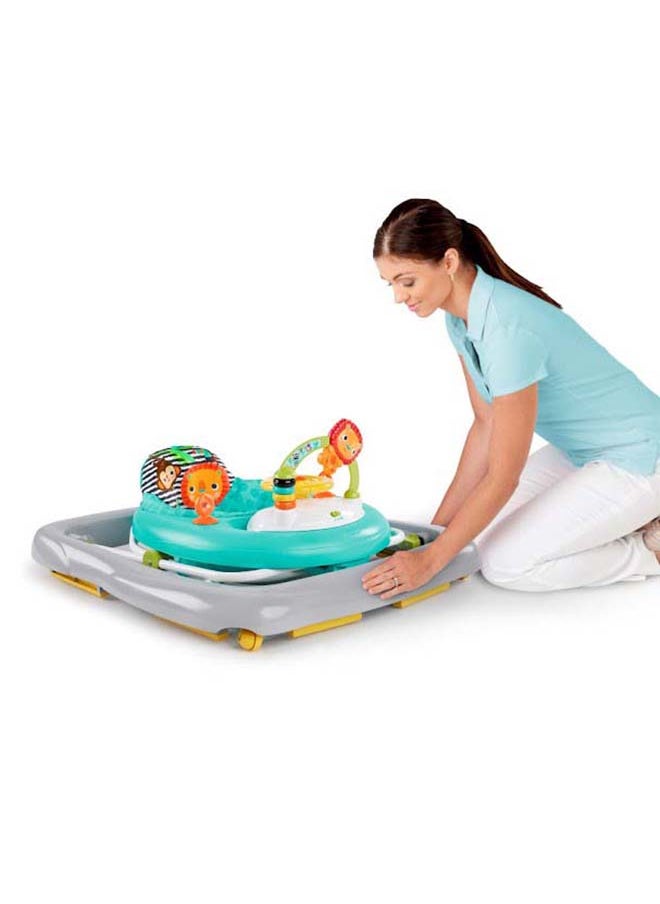 Bright Starts - Zig Zag Zebra Walker With Easy Fold Frame For Storage - Image 1