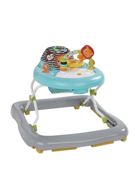 Zig Zag Zebra Walker With Easy Fold Frame For Storage