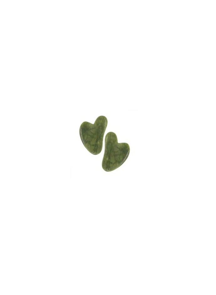 Gua Sha Board Jade Stone Guasha Scraping Massage Tool Facial Massager for Face Eyes Neck Body Skin Lifting & Tightening - Image 1