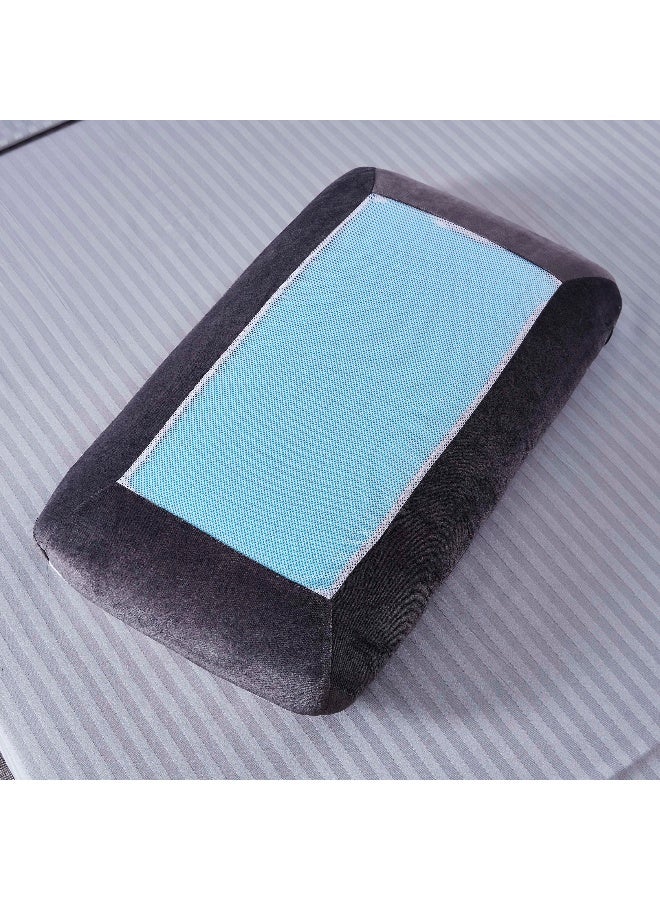 Home Box Lavish Rectangular Cool Gel Bed Pillow - Image 3