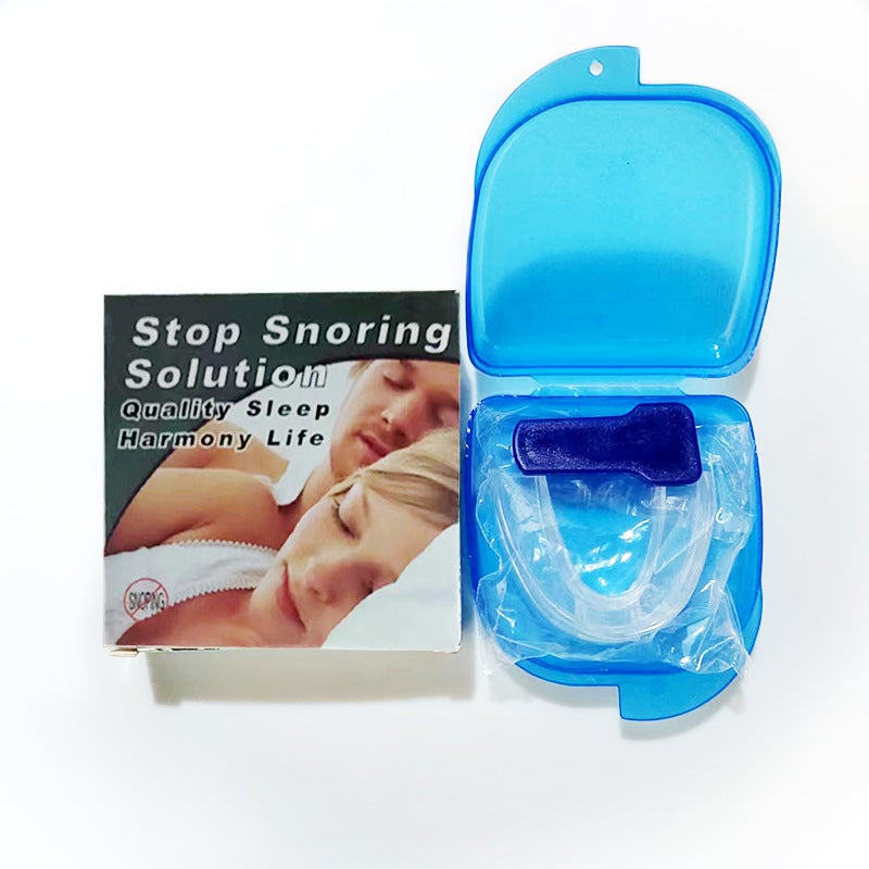 Generic Anti-Snore Silicone Mouthguard Stop snoring braces (three-piece) 