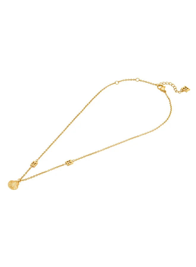 ESCADA Margarete Gold Plated Stainless Steel Necklace for Women 360mm