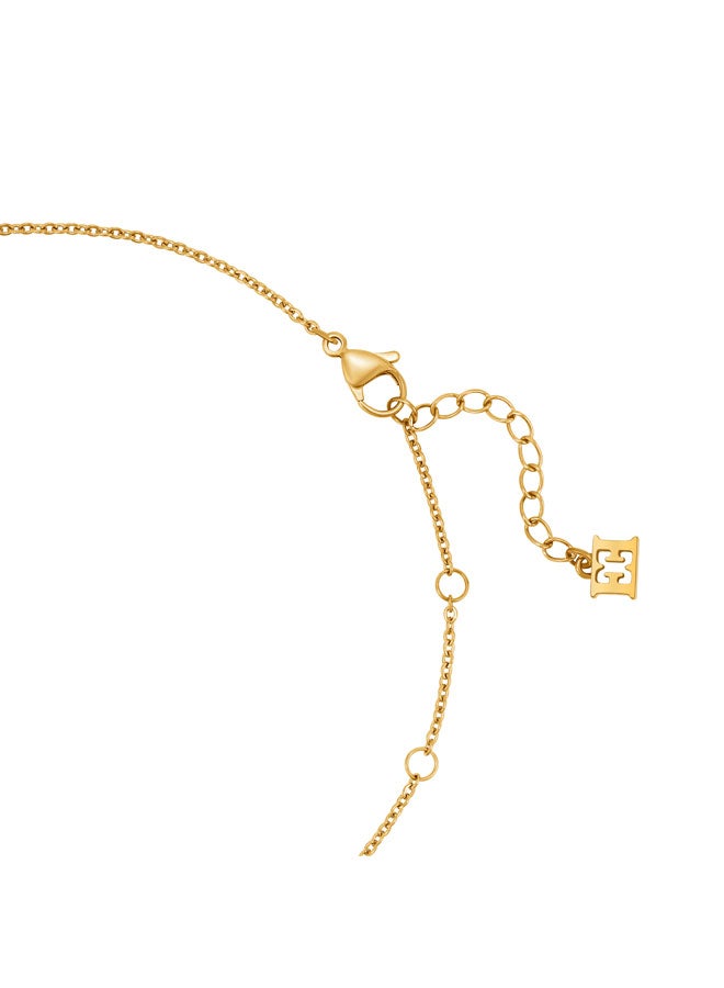 ESCADA Margarete Gold Plated Stainless Steel Necklace for Women 360mm - Image 3