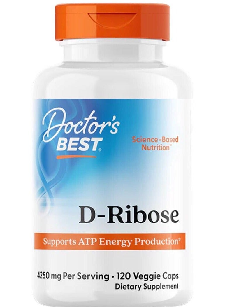 Doctor's BEST D-Ribose120 Veggie Caps - Image 1