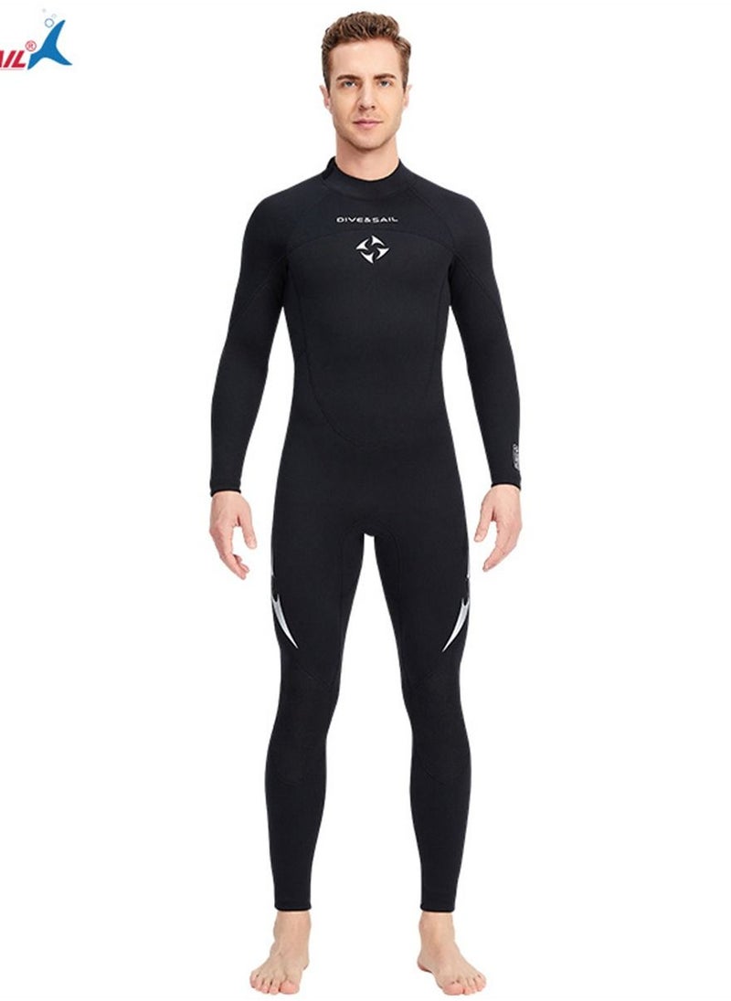 DIVE & SAIL Warm Super Elastic Wear-resistant Wet Suit Cold Proof Wetsuit Winter Swimming Suit  - Image 1
