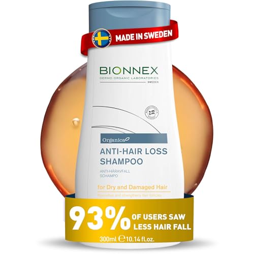BIONNEX AntiHair Loss Shampoo for Dry and Damaged Hair 1014 floz Dermatologically and Clinically Tested Restores Hair Vitality Boost Hair Growth with BioTrust Technology Made in Sweden by Bionnex - Image 1