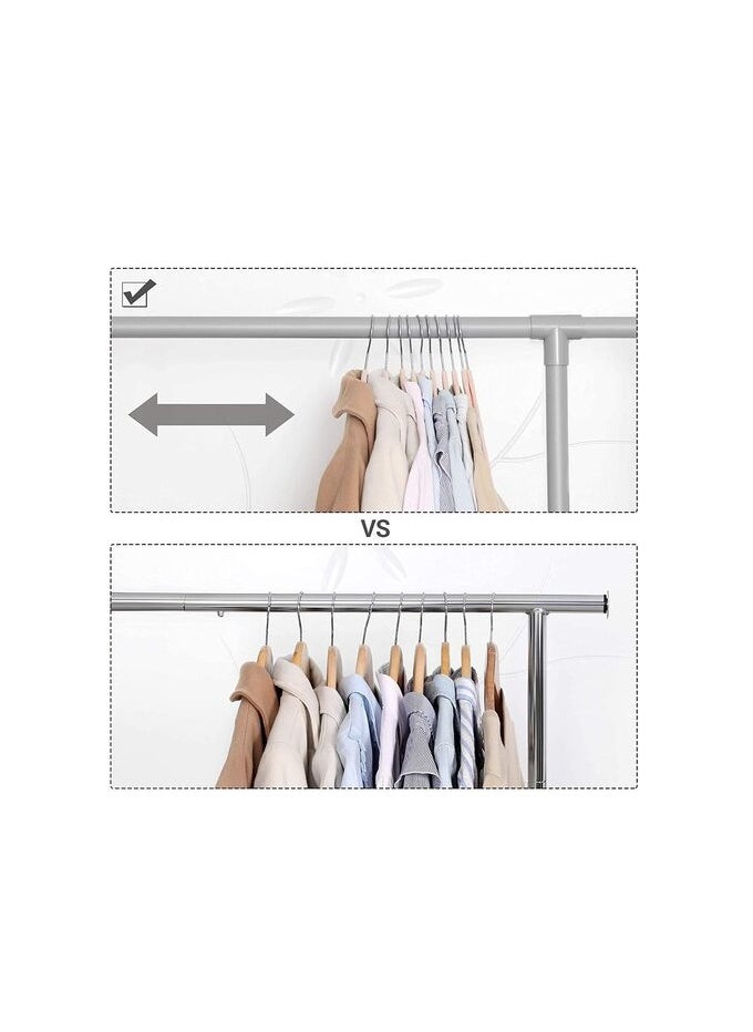 Red Dot Gift - Red Dot Gift 50-Pack Rose-Pink Non-Slip Velvet Hangers With 360 Degree Rotatable Hook - Durable & Slim - Non Slip Hangers For Coat Hangers - Pant Hangers (Rose/Blush Pink, 50 Pack) - Image 1