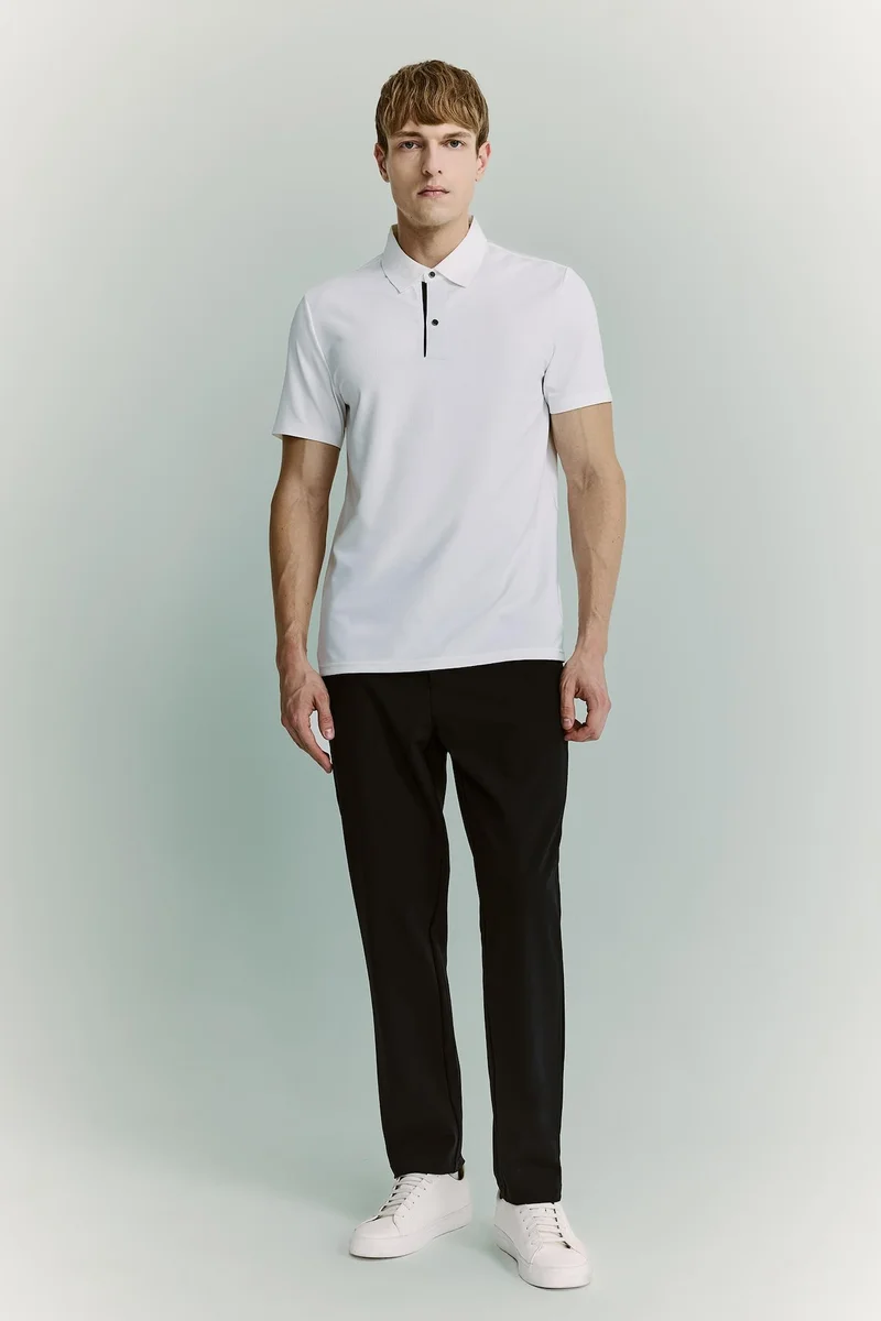 Tailored Fit Ankle Length Trousers