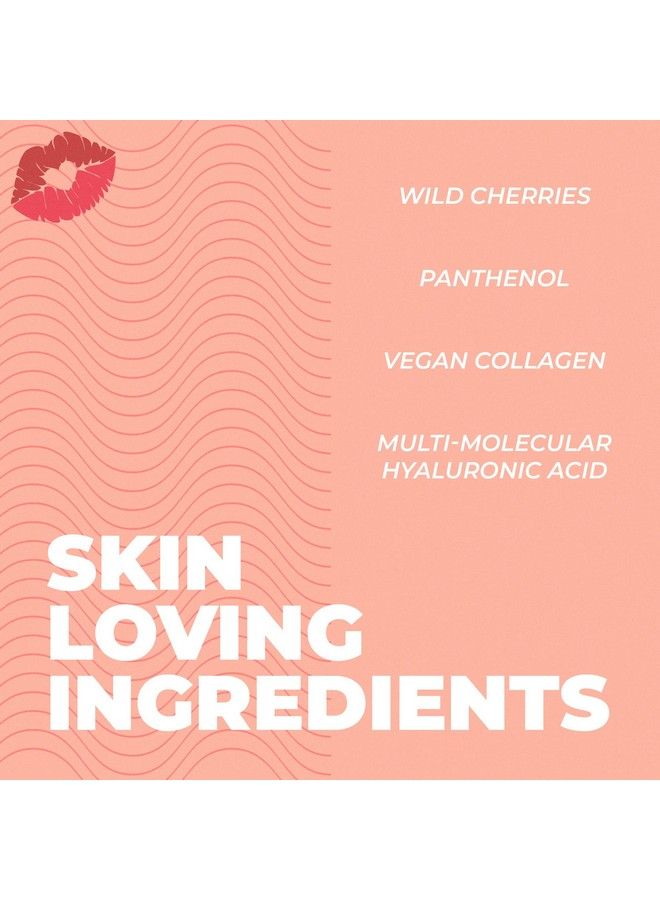 Vitamasques Lip Mask Cherry Vegan Collagen by Vitamasques 3Pack Lip Plumper is Moisturizing Repairing for Dry & Chapped Lips Nourishing & Hydrating Wild Cherries & Hyaluronic Acid Vegan & CrueltyFree - Image 5