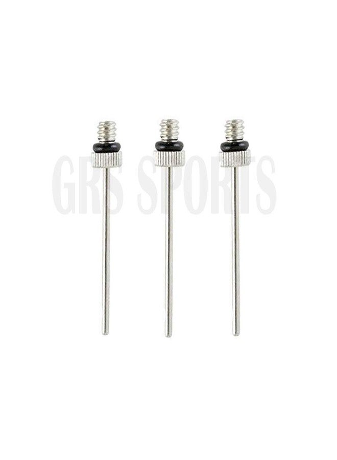 Grès GRS®NB3 Stainless Steel Inflating Pump Needle Pin Nozzle Soccer, Basketball, Football, Volleyball| Inflatable Air Valve Adaptor (Pack of 3 Needle) - Image 3