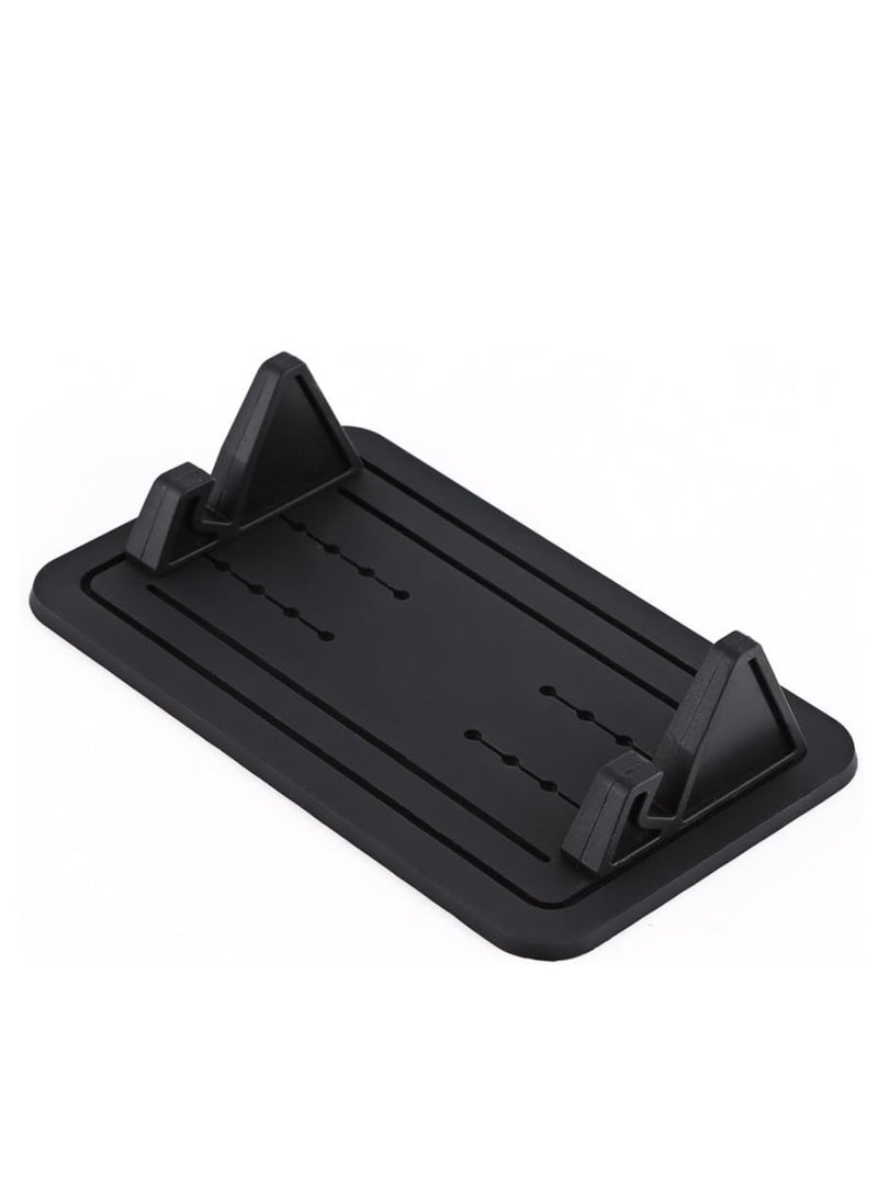 Oasisgalore Universal Silicone Car Phone Holder, Anti-Slip Dashboard Mount for GPS, Smartphones, Adjustable, Reusable - Image 1