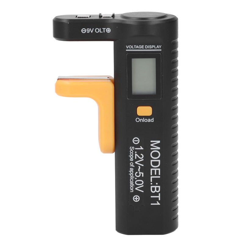 Digital Battery Tester LCD Display for AA AAA C D 9V Batteries 1 2V to 5 0V Voltage Checker - Image 2
