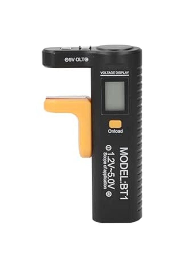 Digital Battery Tester LCD Display for AA AAA C D 9V Batteries 1 2V to 5 0V Voltage Checker - Image 1