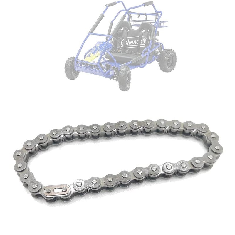 Chikia Heavy Duty Coleman 420 32 Links Chain for KT196 CK196 Go Kart Drive Chain 196cc 6.5Hp - Image 1