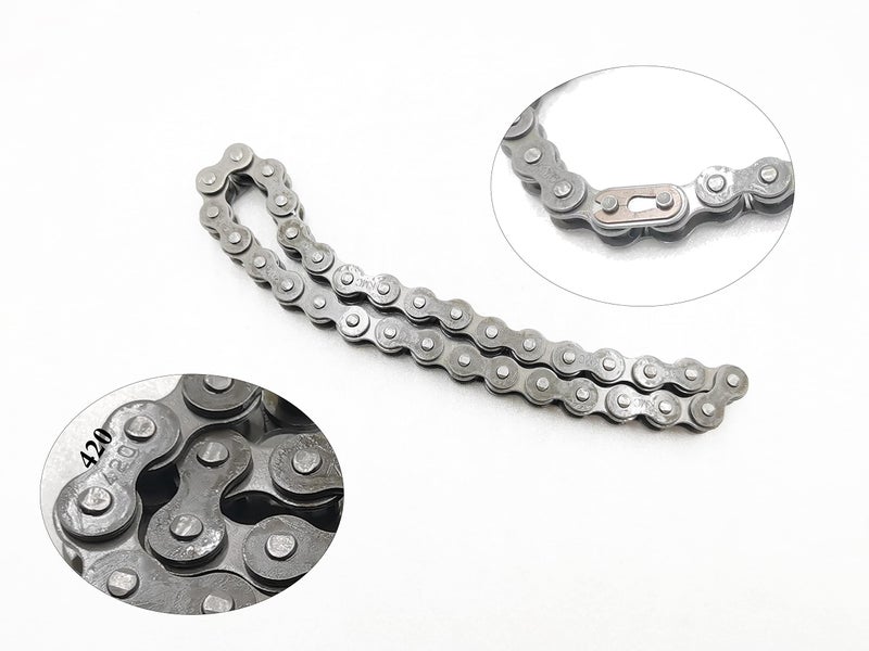 Chikia Heavy Duty Coleman 420 32 Links Chain for KT196 CK196 Go Kart Drive Chain 196cc 6.5Hp - Image 2