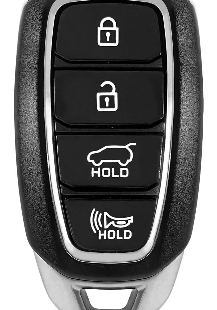 Keylessbest Replacement Key Fob for 2019-2020 Hyundai Santa Fe - 4 Buttons, 434MHz, Black - Image 1
