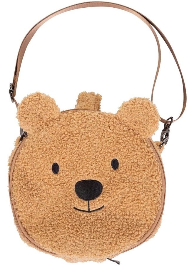 CHILDHOME Round Teddy Bag, Beige  - Image 1