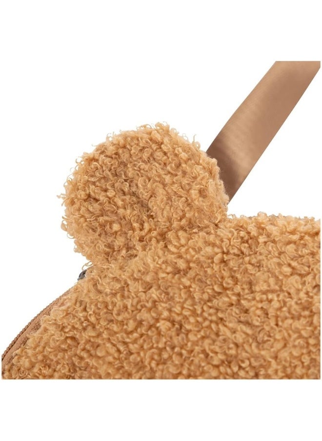 CHILDHOME Round Teddy Bag, Beige  - Image 5