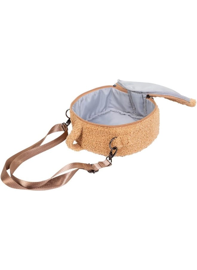 CHILDHOME Round Teddy Bag, Beige  - Image 3