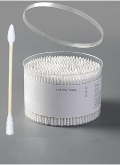 2000 PCS Double-Headed Cotton Swabs - Disposable, Soft, Multipurpose for Ear Cleaning, Baby Care and Makeup Removal (Pointed and Screw) - pzsku/ZEF26357E63FE6066F13FZ/45/_/1722685357/544382dd-3573-4511-a5eb-c3e535872271