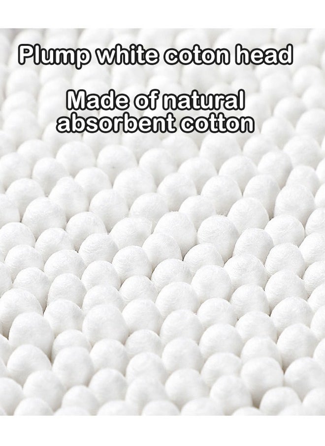ZCM-HAPPY 2000 PCS Double-Headed Cotton Swabs - Disposable, Soft, Multipurpose for Ear Cleaning, Baby Care and Makeup Removal (Pointed and Screw)  - Image 4