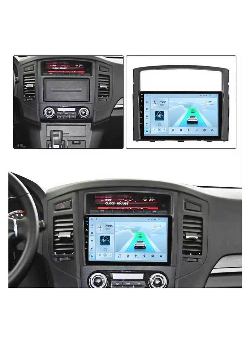 SHEZA STAR Android Car Stereo for Mitsubishi Pajero V80 V90 2006-2018 4GB RAM 32GB ROM Support Carplay, Mirror Link Wi-Fi BT, Radio GPS Navigation, 9 Inch IPS Touch Screen with AHD Camera Included - Image 2