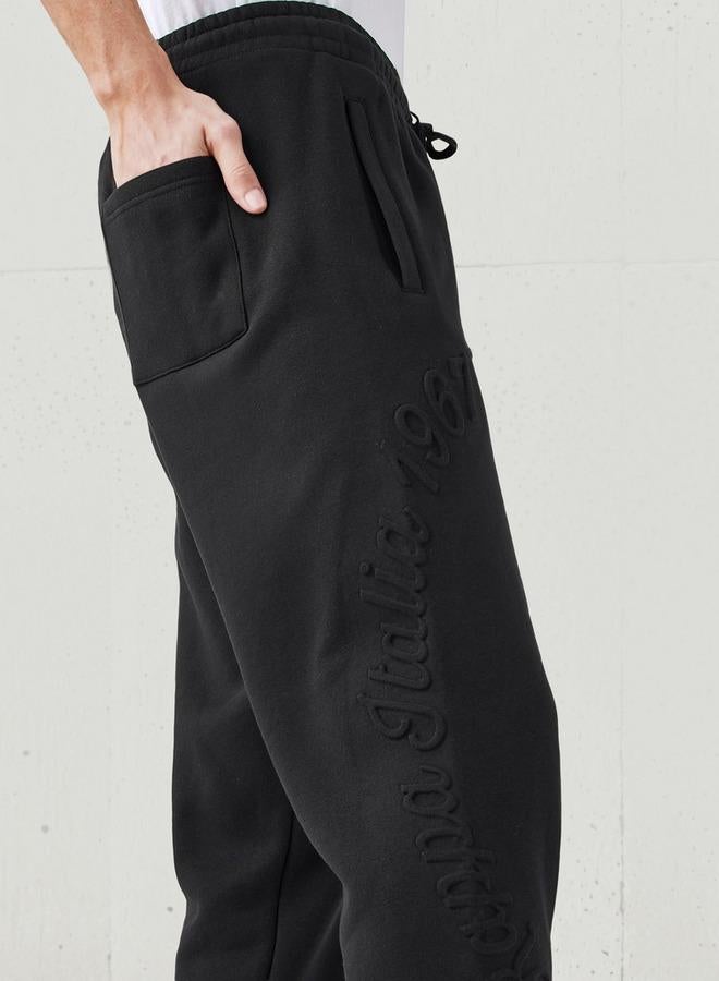 Kappa Embossed Accent Joggers - Image 3