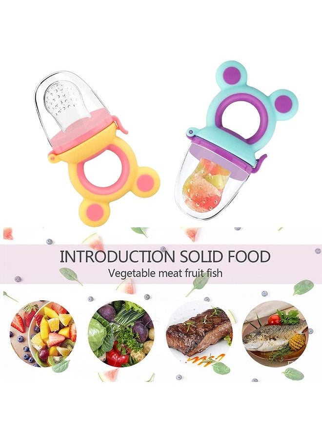 QiaoKai 2-Piece Portable Fresh Vegetable and Fruit Feeder  - Image 5