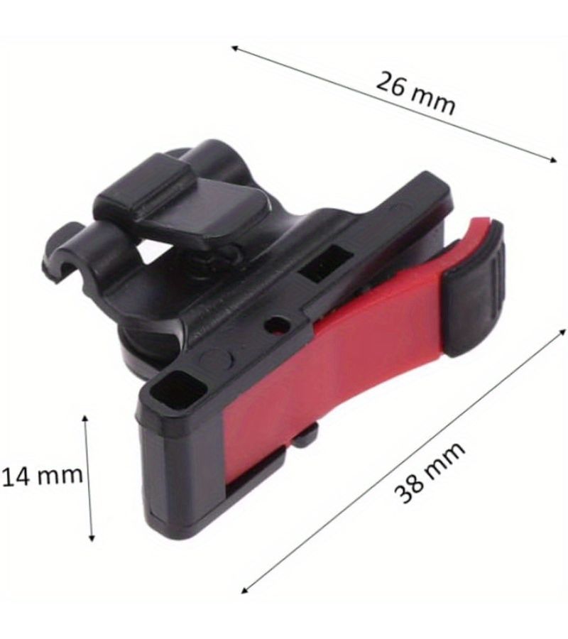 4pcs Mobile Game Controller Buttons Black Red Aim Key Joystick For Phone Games Fire Trigger Stable Grip Enhancing Gaming Experience - Image 4
