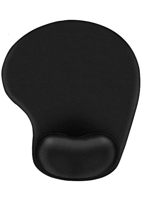 Mouse Pad with Gel Wrist Rest Support, Comfortable Mouse Pad for Computer, Laptop, Home, Office & Travel