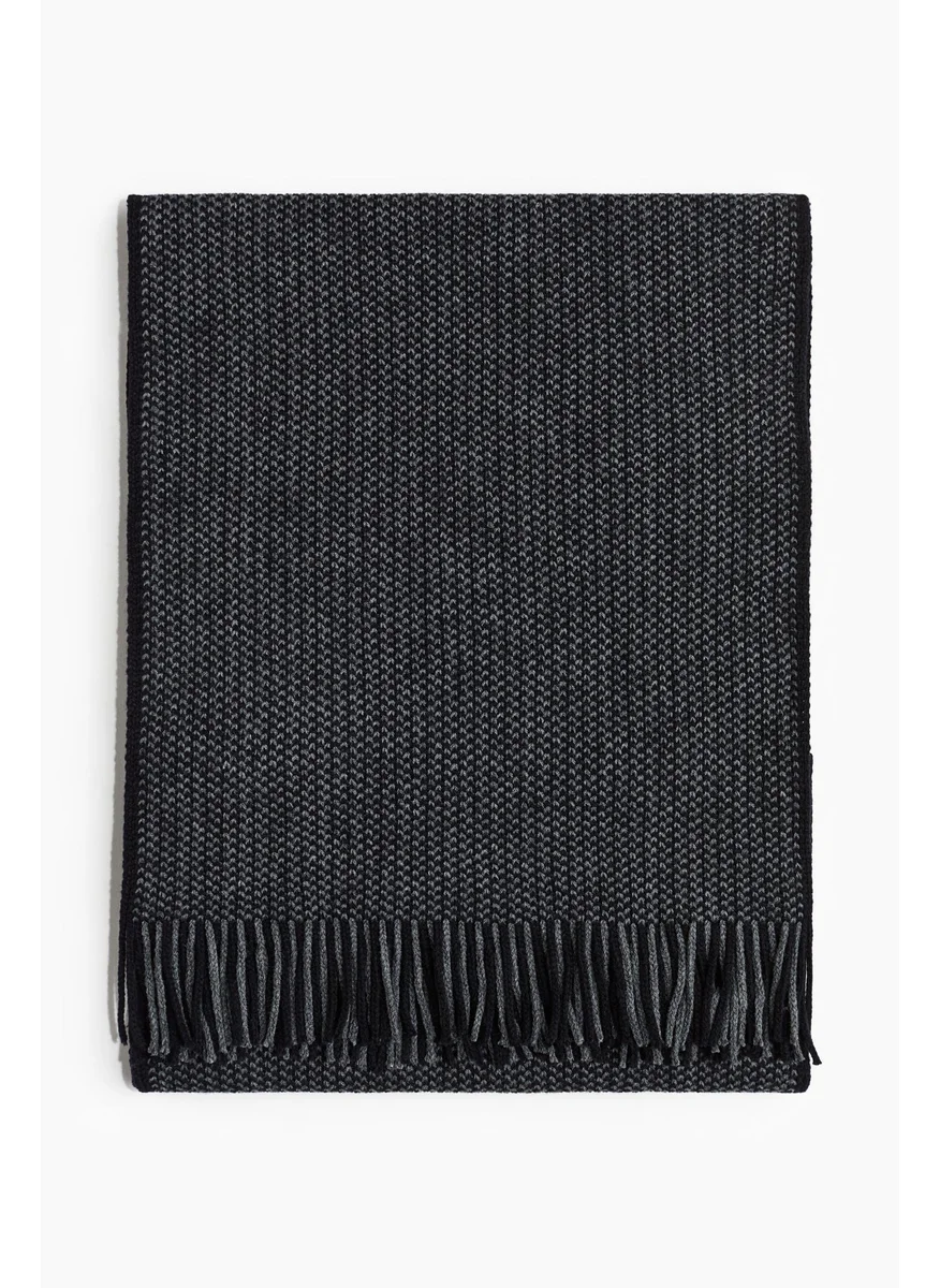 H&M Rib-Knit Scarf