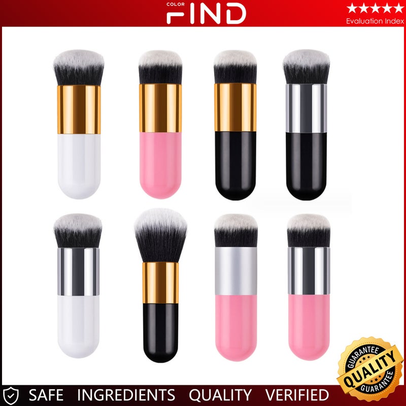 2025 Shenzhen Plastic Handle Makeup Brush Portable Model Synthetic Fiber Foundation Dropshipping Delivery - Image 2