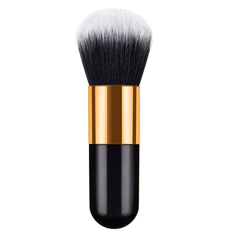 2025 Shenzhen Plastic Handle Makeup Brush Portable Model Synthetic Fiber Foundation Dropshipping Delivery - Image 1