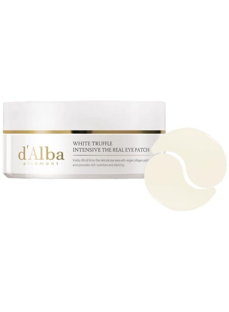 دي'ألبا علاج الهالات والخطوط الدقيقة – لصقات العين D'Alba White Truffle للعناية بالتفتيح والشد وإصلاح منطقة تحت العين - Image 1