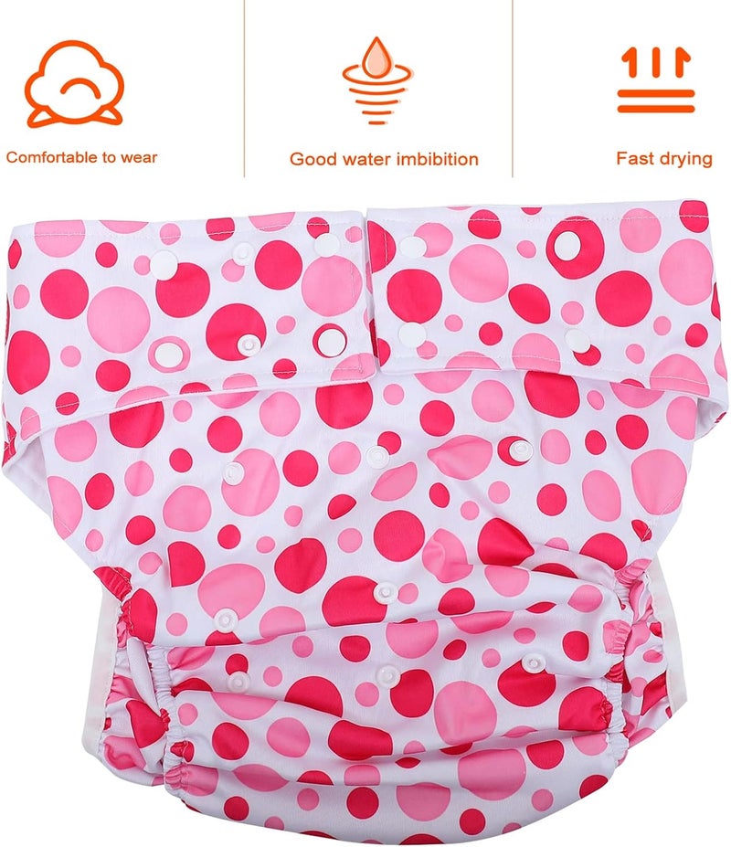 cheekyglo Nighttime Cloth Diaper Adults Cloth Diapers Adult Cloth Diaper Nappy Reusable Washable Elderly Incontinence Protection Nappies Underwear for Men or Women Cloth Diaper Bedridden - Image 5